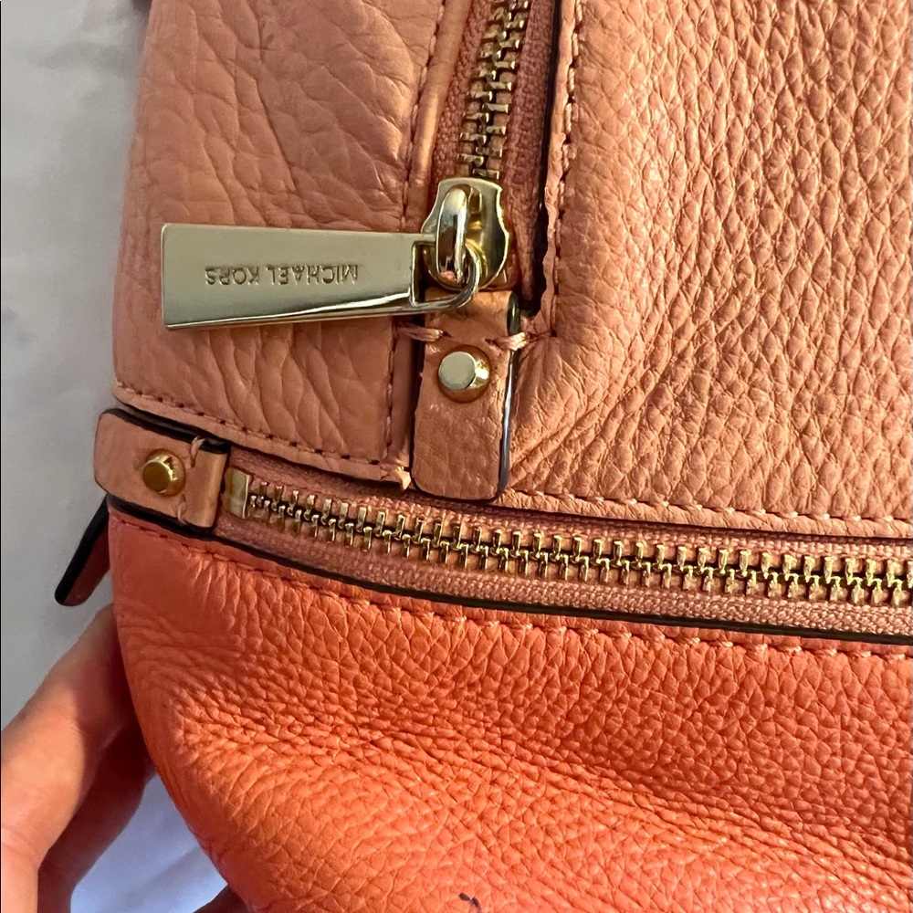 Michael Kors Pink Colored Small Backpack - image 6